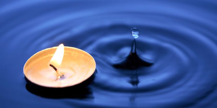 candle_water droplet